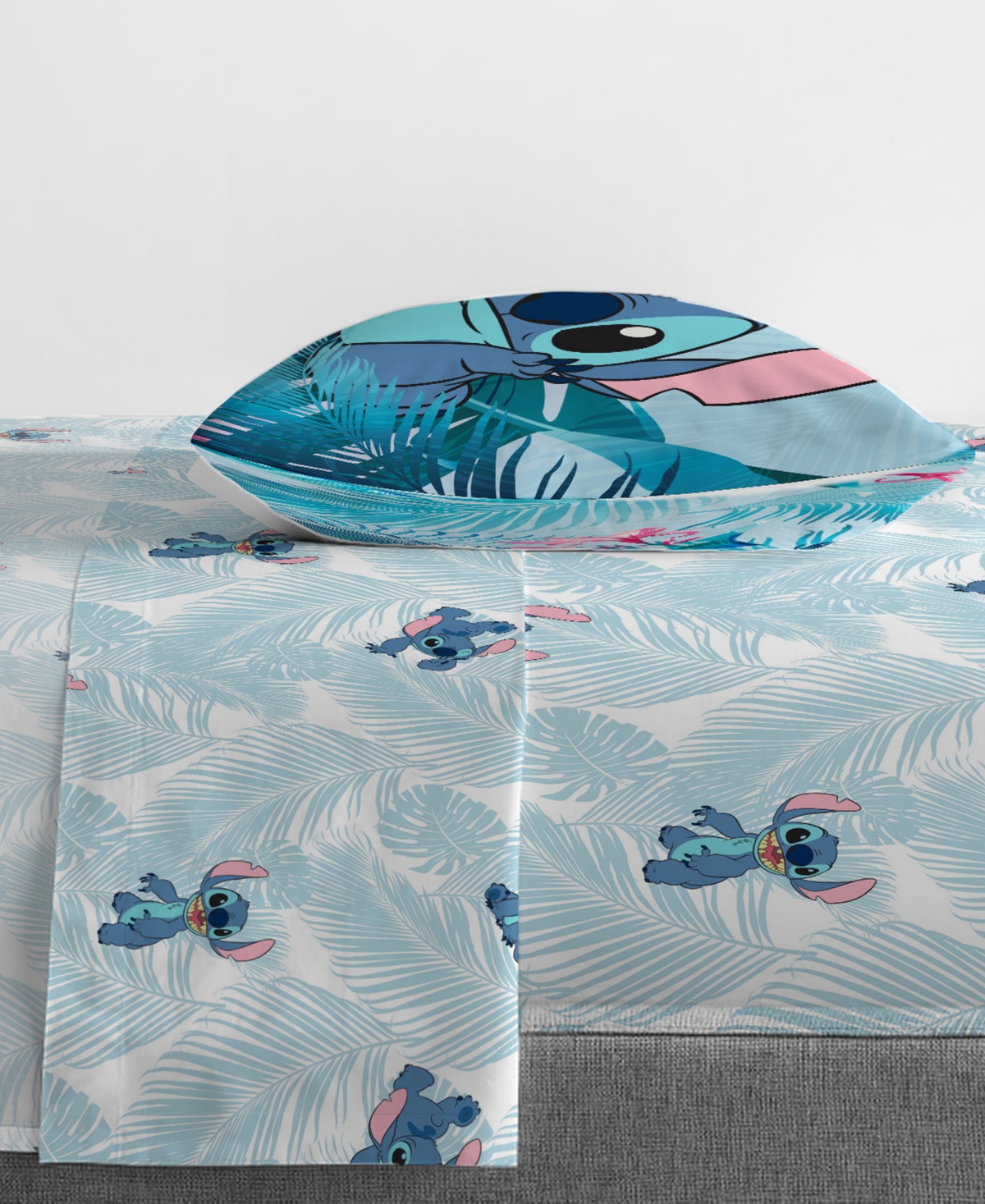 Disney Lilo and Stitch Floral Fun 4-Pc. Sheet Set, Twin