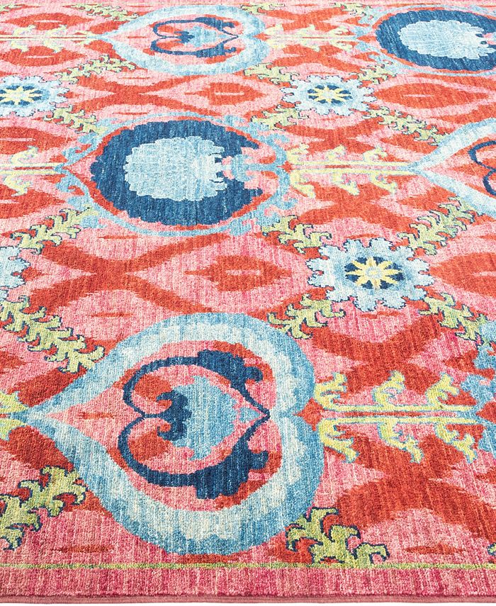 ADORN HAND WOVEN RUGS Suzani M1779 6' x 18'1" Runner Area Rug Macy's