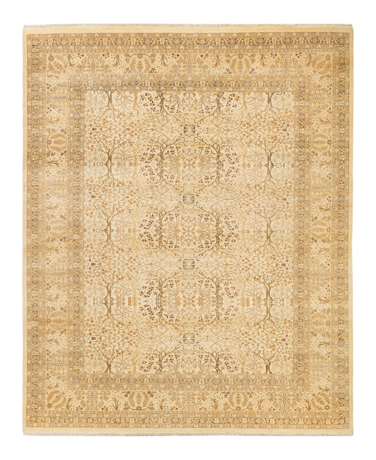 Closeout! Adorn Hand Woven Rugs Mogul M1449 8'2in x 10'4in Area Rug - Ivory
