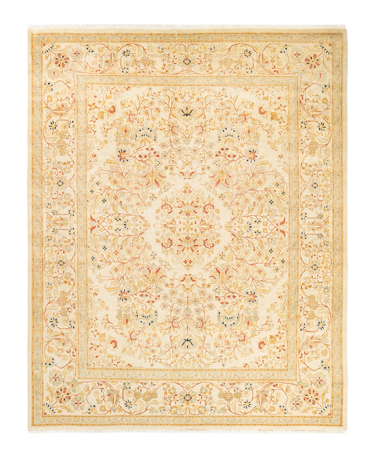 Closeout! Adorn Hand Woven Rugs Mogul M1440 8'2in x 10'4in Area Rug - Ivory