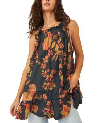 Free People - Fleur Cotton Printed Tunic