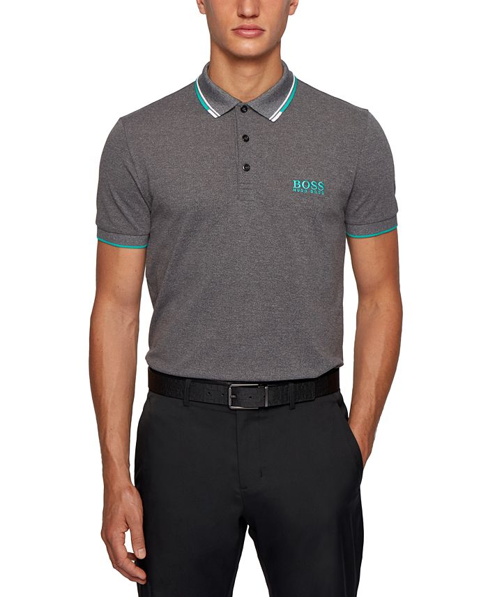surgeon sudden Semblance Hugo Boss BOSS Men's Active-Stretch Golf Polo Shirt & Reviews - Hugo Boss -  Men - Macy's