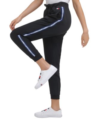 Tommy Hilfiger - Women's Logo-Trim Jogger Pants