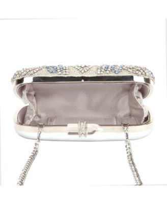 Women's Crystal Embellished Minaudiere