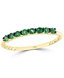 Emerald Stack Ring (1/4 ct. t.w.) in 14k Gold