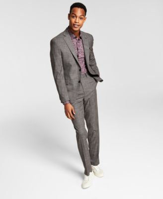 macys mens slim fit suits