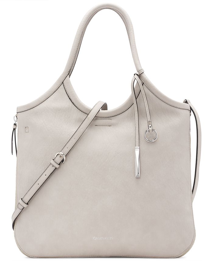 Calvin Klein Gabrianna Large Expandable Slim Tote - Macy's