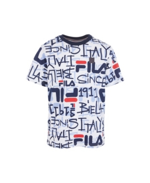 Fila Big Boys Luigi All Over Print Tee