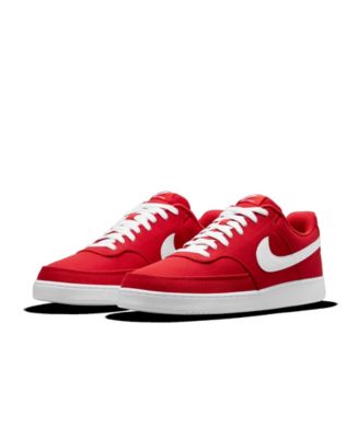 Nike Men's Court Vision Low Canvas Casual Sneakers from Finish Line ...