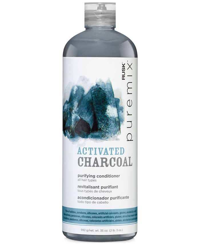 Rusk - Puremix Activated Charcoal Purifying Conditioner, 35-oz.