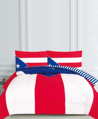 USA HOME Fashion Corporation - Puerto Rico 3-Pc Queen Comforter Set