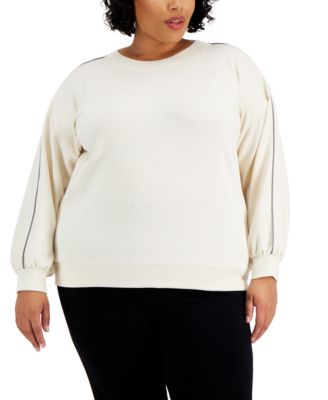macy's women's plus size tops