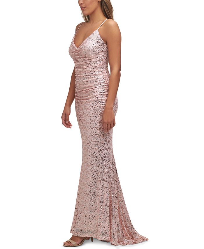 eliza j sequin gown