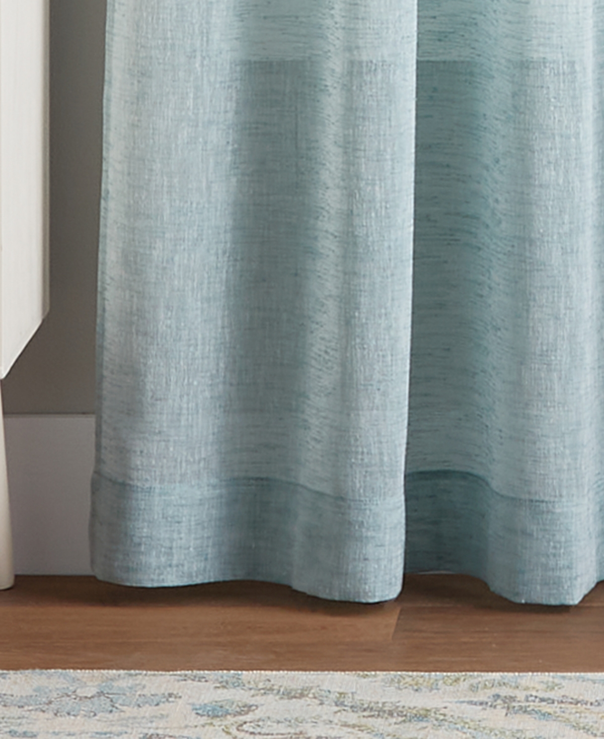 Curtainworks Pandora Sheer 84" x 38" Pole Top Panel, Set of 2