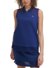 Women's Sprint Mesh Sleeveless Polo Top  