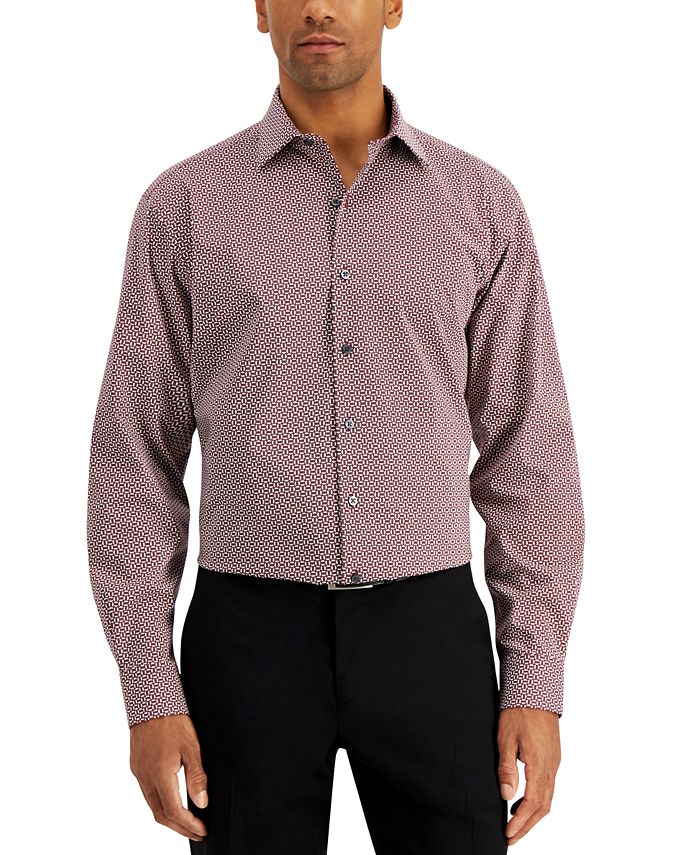 Alfani Men s Regular Fit 2 Way Stretch Performance Dress Shirt