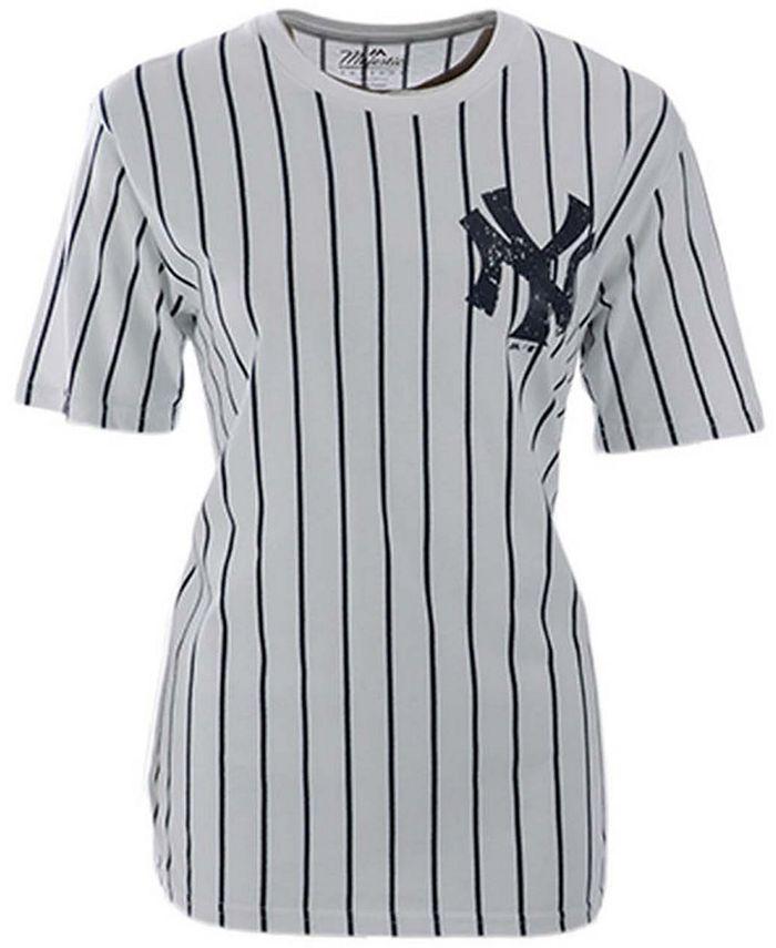 Majestic New York Yankees Men's Pinstripe Replica Player T-Shirt