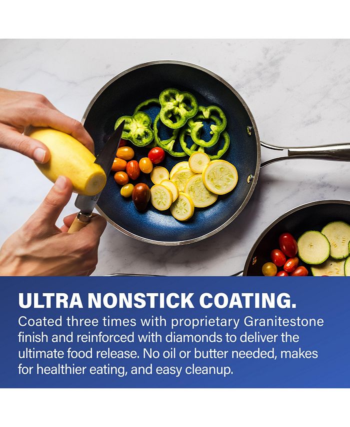 Granite Stone Diamond UltraDurable Titanium & Diamond Infused Nonstick