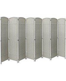 8-Panel Room Divider Privacy Screen