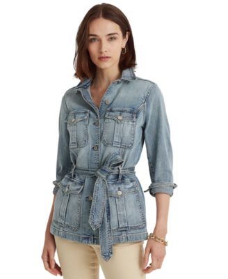 macys ralph lauren jacket womens