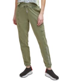 DKNY Cotton Cargo Jogger Pants