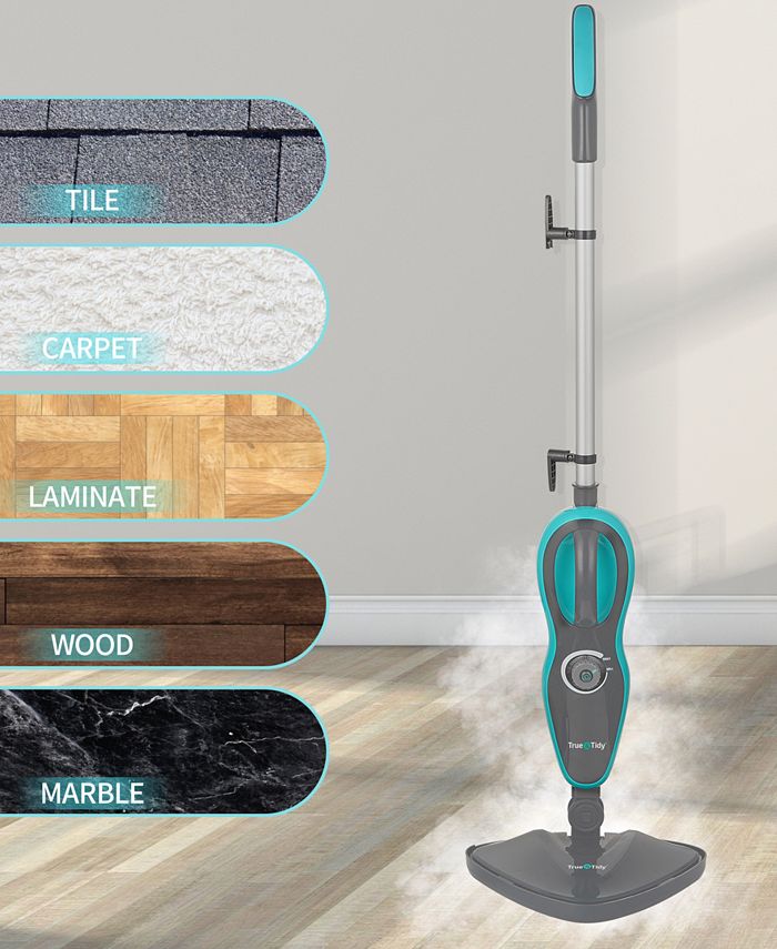 True & Tidy STM700 Clean It All Steam Mop & HandHeld Steam Cleaner