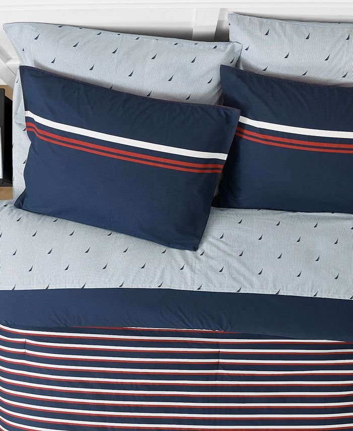 Nautica Mineola 7Piece Bedding Set, Full/Queen Macy's
