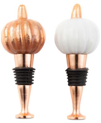 Thirstystone - Pumpkin Bottle Stoppers, Set of 2