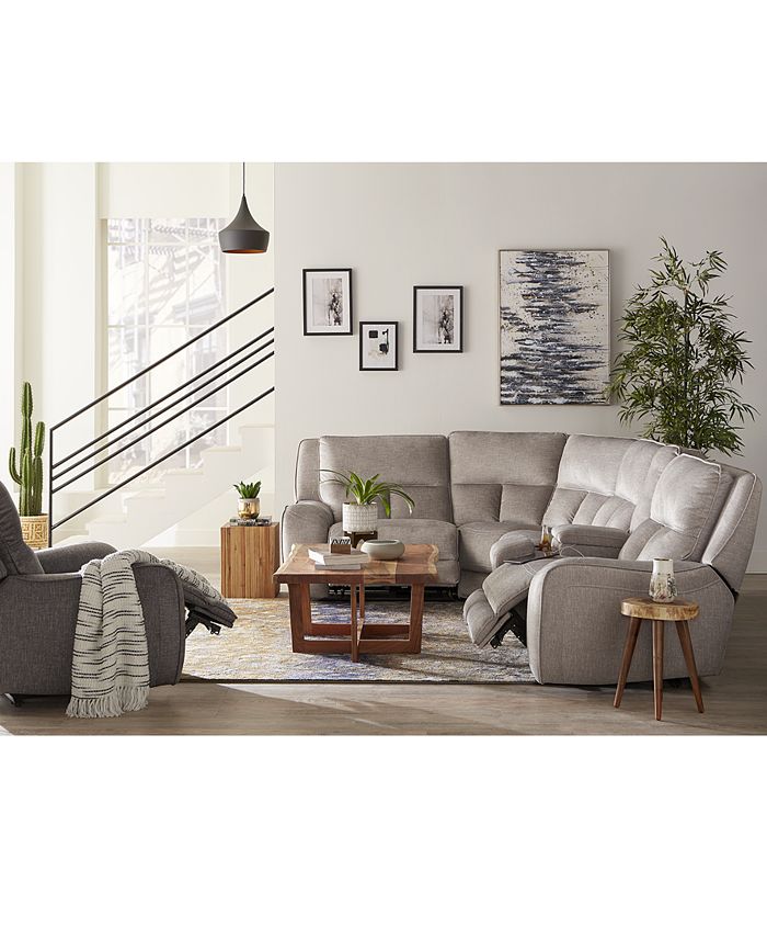 Furniture Terrine 41" Fabric Recliner, Created for Macy's Macy's