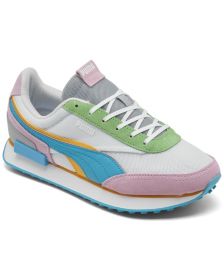 Women's Future Rider Double Casual Sneakers from Finish Line