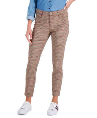 Tommy Hilfiger - Plaid Skinny Pants