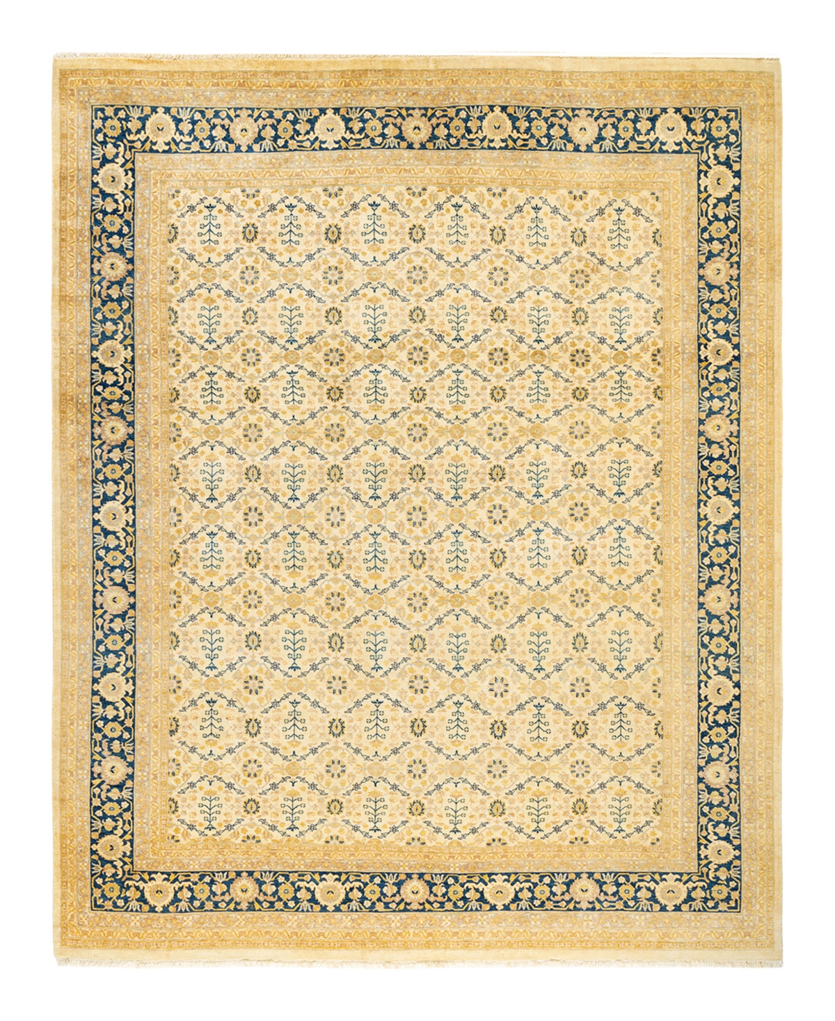 Closeout! Adorn Hand Woven Rugs Mogul M1462 8'1in x 9'10in Area Rug - Ivory