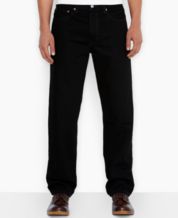 Black 550 Relaxed Fit Levis Jeans for Men - Macy's