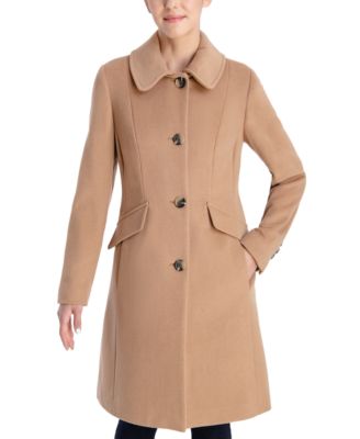 anne klein club collar coat