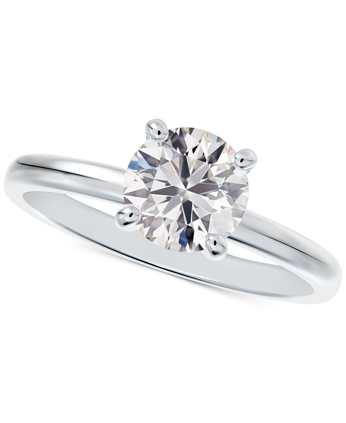 De Beers Forevermark - Diamond Solitaire Engagement Ring (1/2 ct. t.w.)