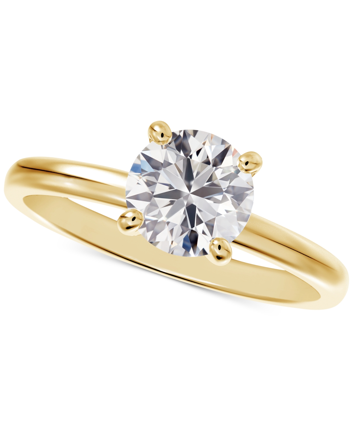 De Beers Forevermark Portfolio by De Beers Forevermark Diamond Solitaire Engagement Ring (1/2 ct. t.w.) in 14k White or Yellow Gold