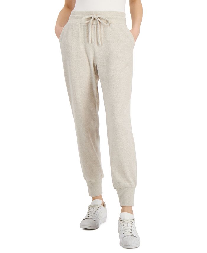 Style & Co Heathered Cozy Joggers, Created for Macy's Macy's