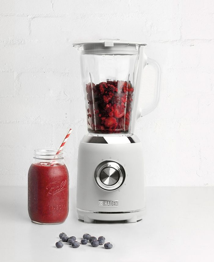 Haden Heritage 56 Oz 5Speed Retro Blender with Glass Jar Macy's