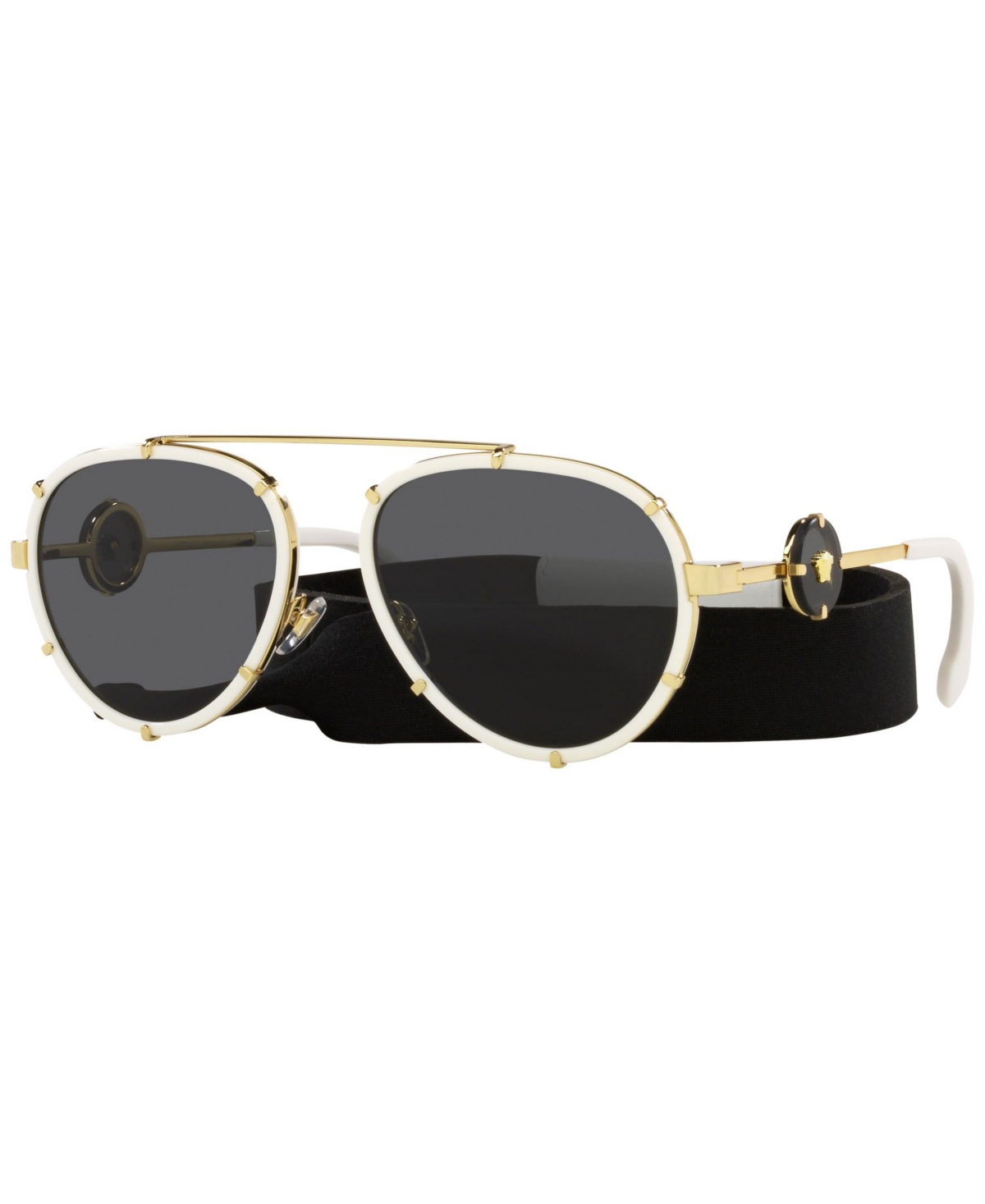 Shop Versace Women's Sunglasses, Ve2232 In White