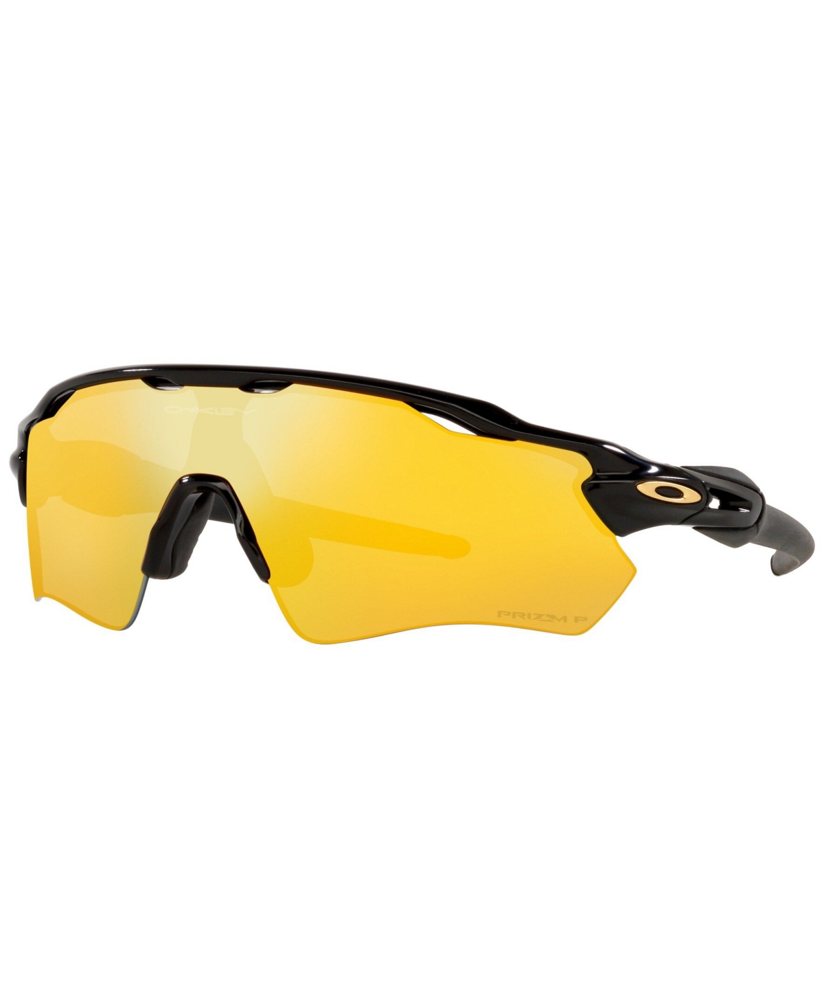 Oakley Men's Polarized Sunglasses, Radar Ev Pat Oo9208 In Polished Black,prizm K Polarized