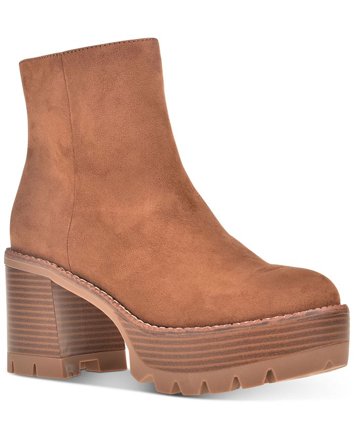 Wild Pair Margoee Platform Booties, Created for Macy's & Reviews - Booties  - Shoes - Macy's