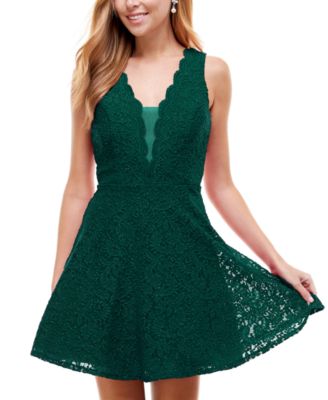 macys v neck dresses