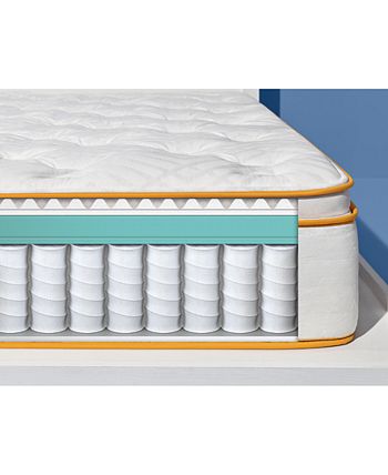 Simmons - Sleep Thrillzzz 13" Plush Pillow Top Mattress- Twin XL