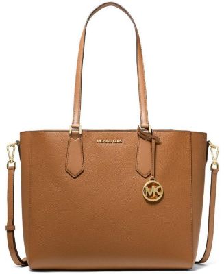 Kimberly Large Pebbled Leather and Logo 3-in-1 Tote Bag Set