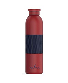 Rudder Double Wall  Sports Bottle with Silicone Sleeve and Screw Top Lid, 20 oz