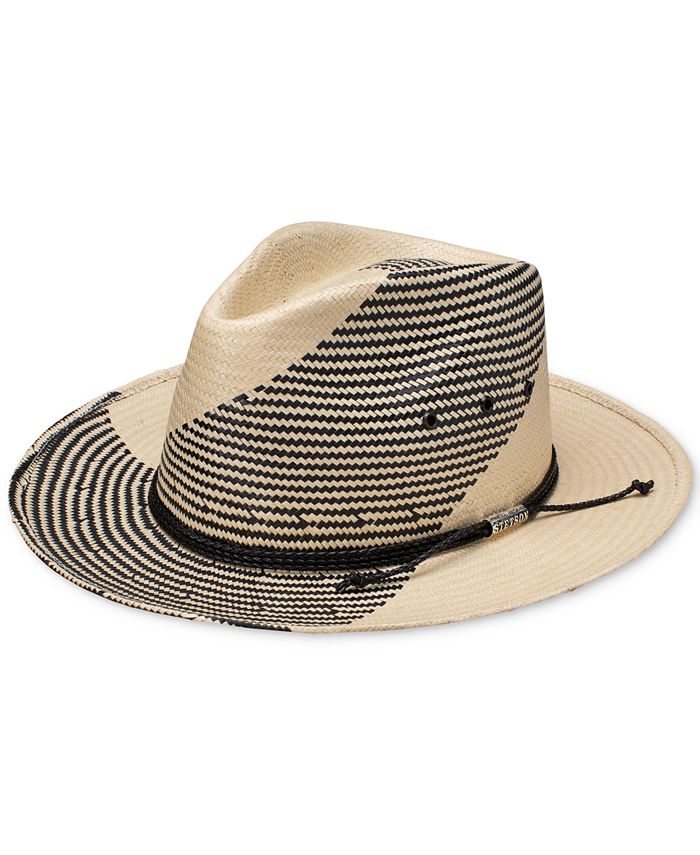 STETSON Men's Zaire Straw Hat - Macy's