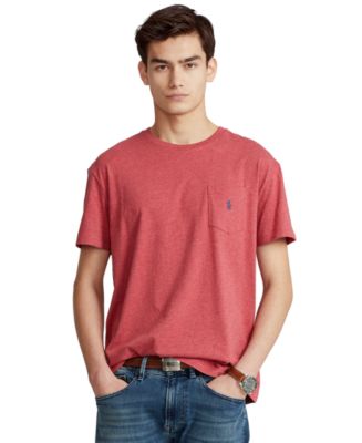 Polo Ralph Lauren Men's Classic-Fit Jersey Pocket T-Shirt & Reviews - T ...