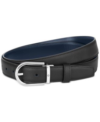 macys mens white belt