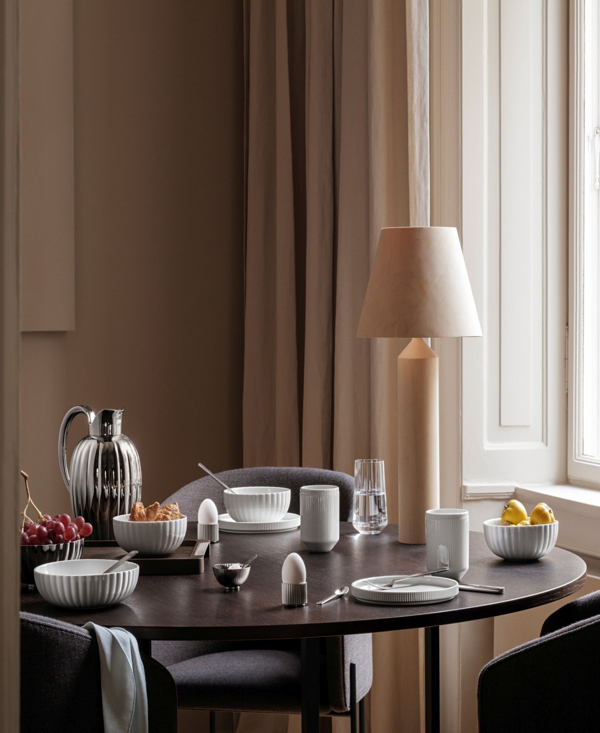 Georg Jensen Bernadotte Crystal Low Tumbler 6 Piece Set