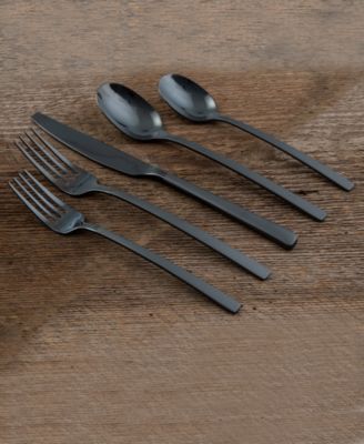 Beacon Sand Mirror 20-Piece Flatware Set, Service for 4